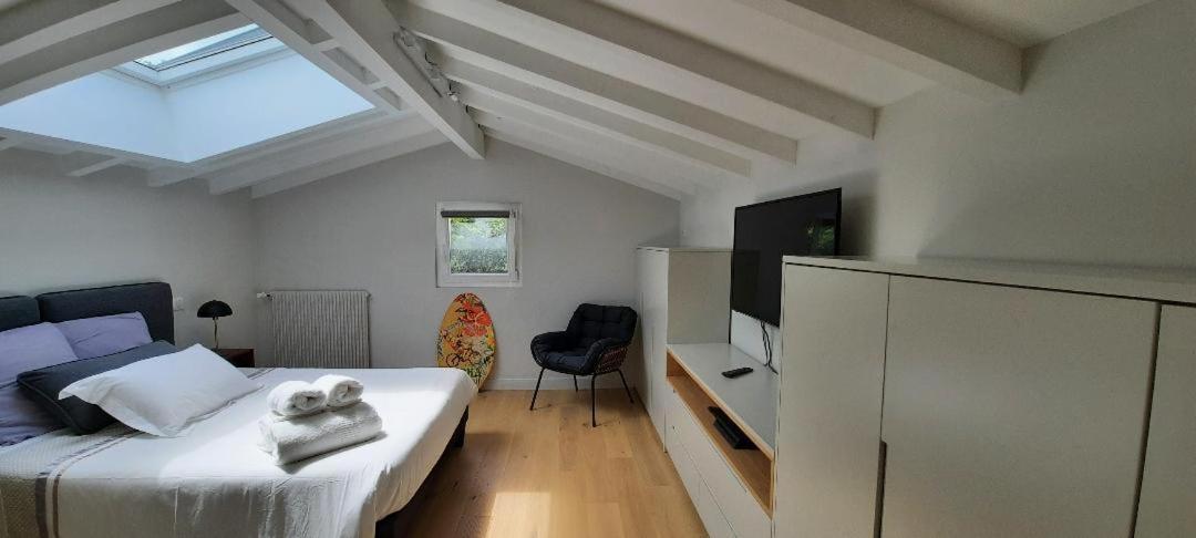 Chambre D'Hotes Avec Piscine Au Calme Dans Maison Basque Ascain Ngoại thất bức ảnh