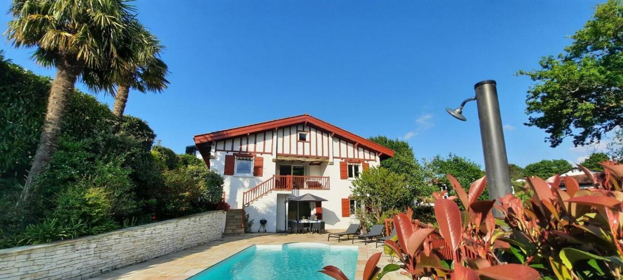 Chambre D'Hotes Avec Piscine Au Calme Dans Maison Basque Ascain Ngoại thất bức ảnh